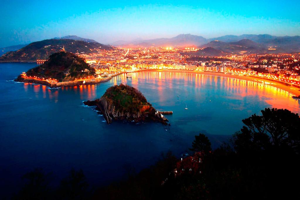 Apartamento Lagun Concha Beach 산세바스티안 객실 사진