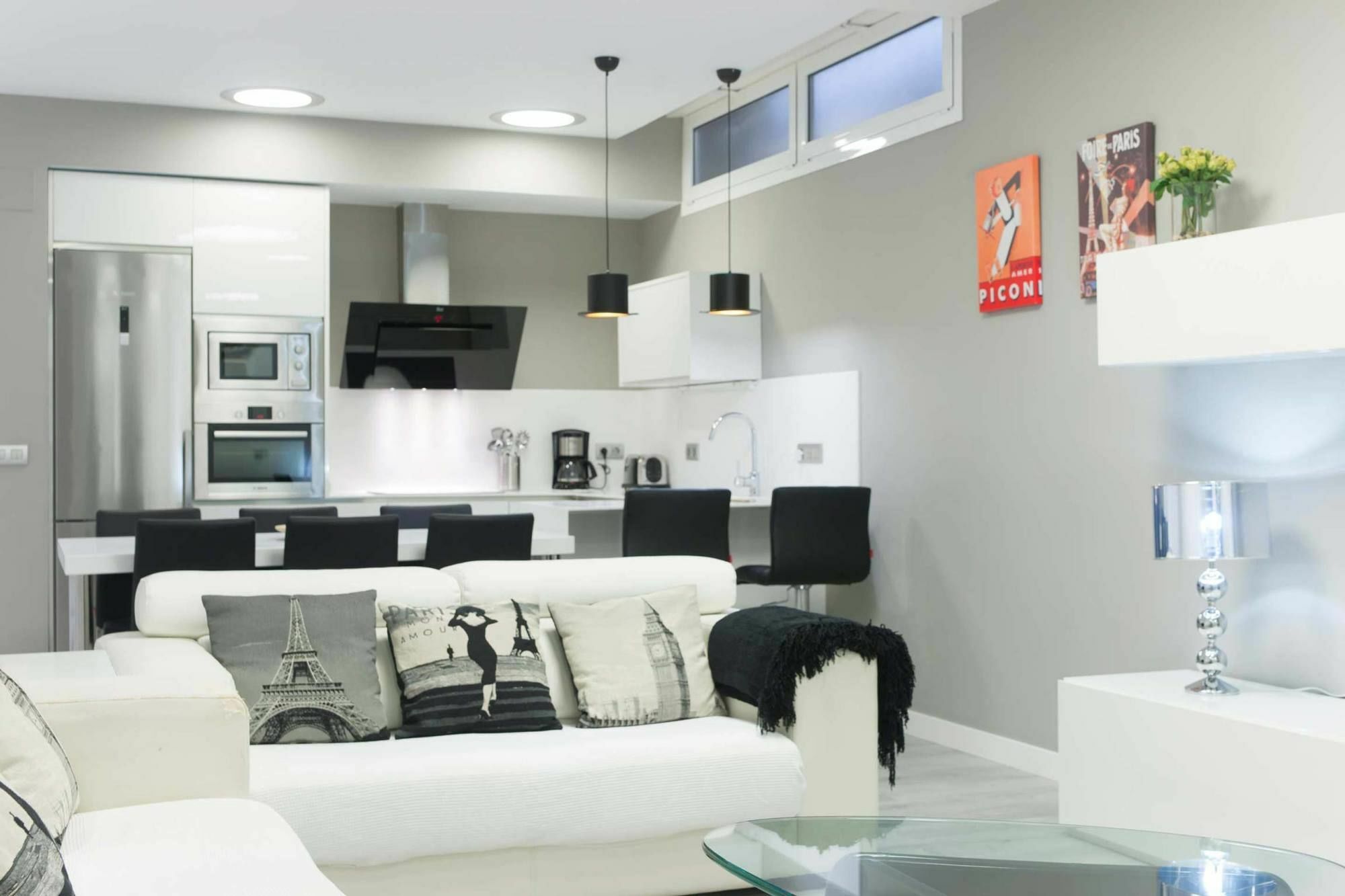 Apartamento Lagun Concha Beach 산세바스티안 외부 사진